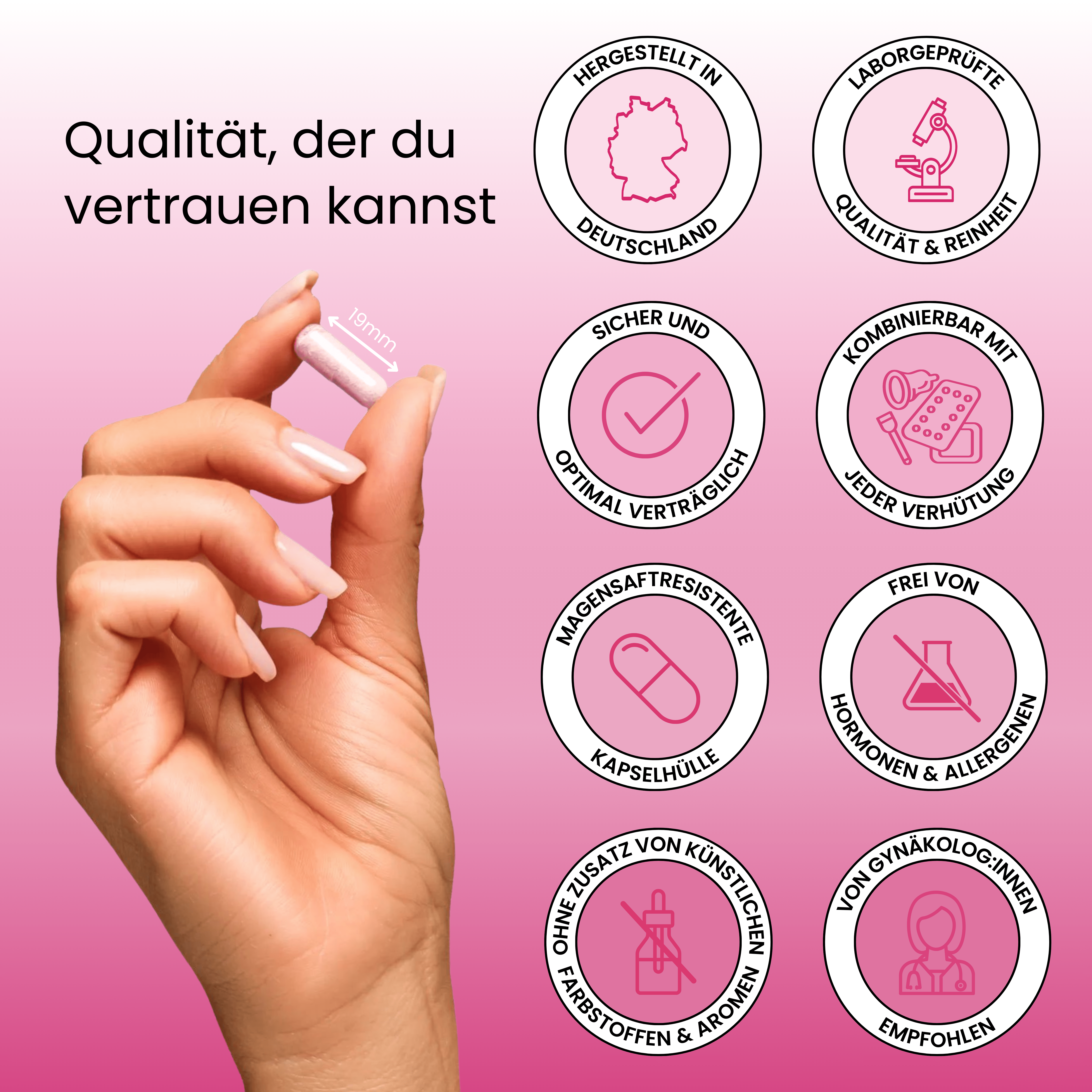 Qualität, der du vertrauen kannst